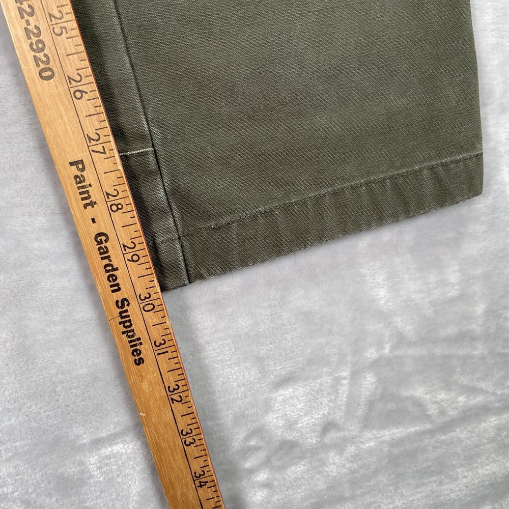 L.L. Bean Pants Mens 30x30 Katahdin Iron Works Carpenter Canvas Workwear 270855 - Picture 8 of 12